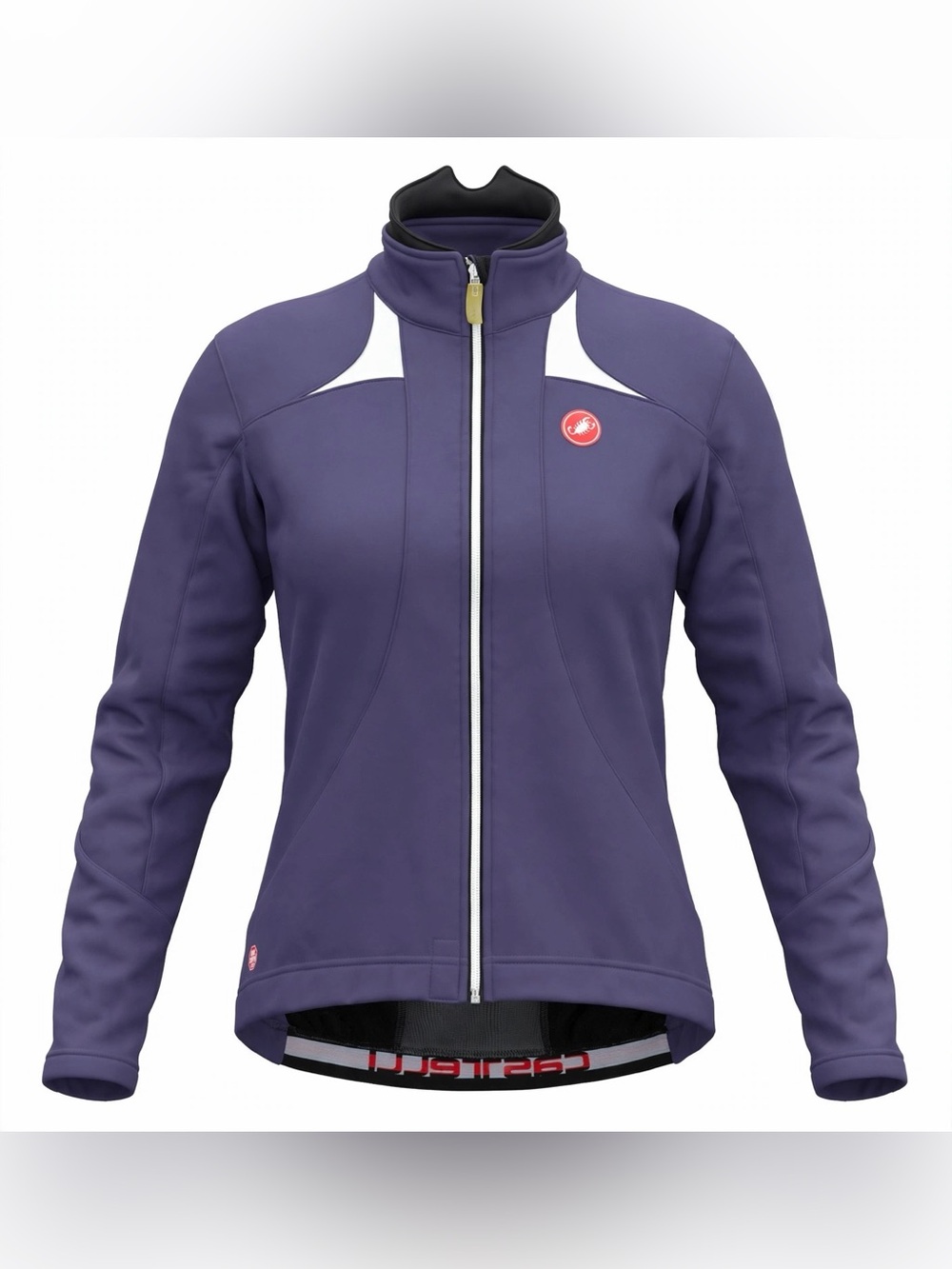 Castelli Women's Purple Windstopper Cycling Jacket Medium